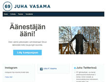 Tablet Screenshot of juhavasama.net